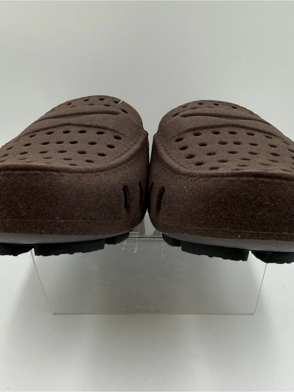 Floafers Kids Prodigy Driver Faux Suede Youth Size 4 Loafer Dark Brown Ltwt
